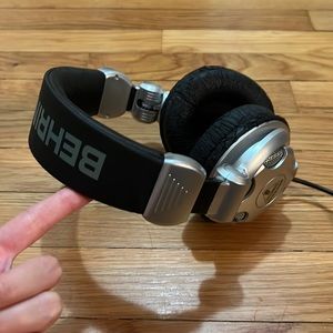 Behringer DJ headphones.